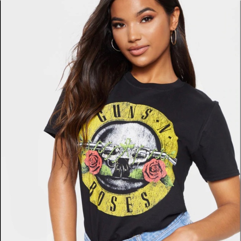 GUNS N’ ROSES Black Graphic T-Shirt Sz:Small